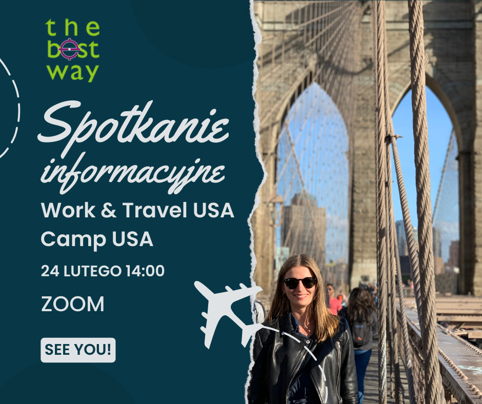 Spotkanie informacyjne online – Work and Travel USA, Camp USA