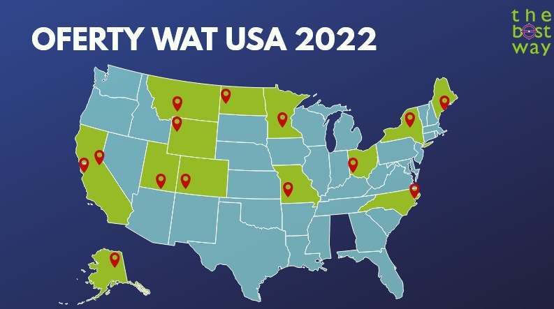 Oferty Work and Travel USA 2022